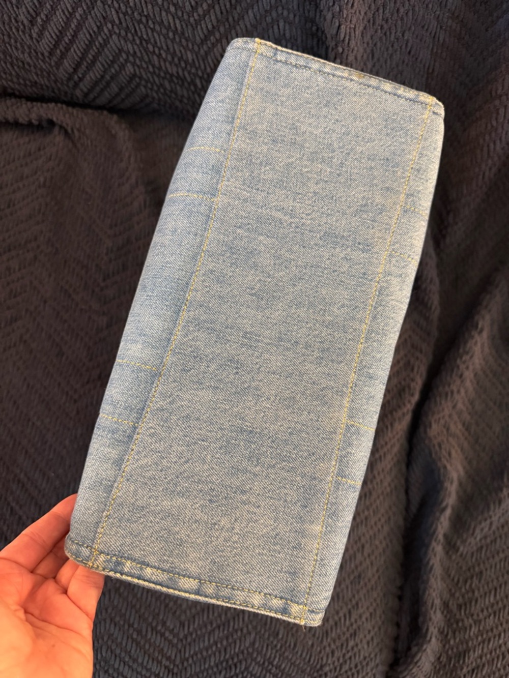 Coach Denim Cargo Tote - Picture 5 of 9